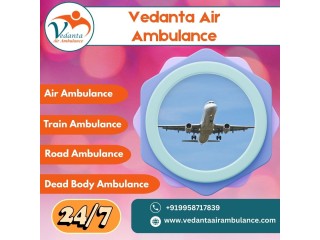 Take Proper Medical Attention in Air Ambulance in Coimbatore via Vedanta